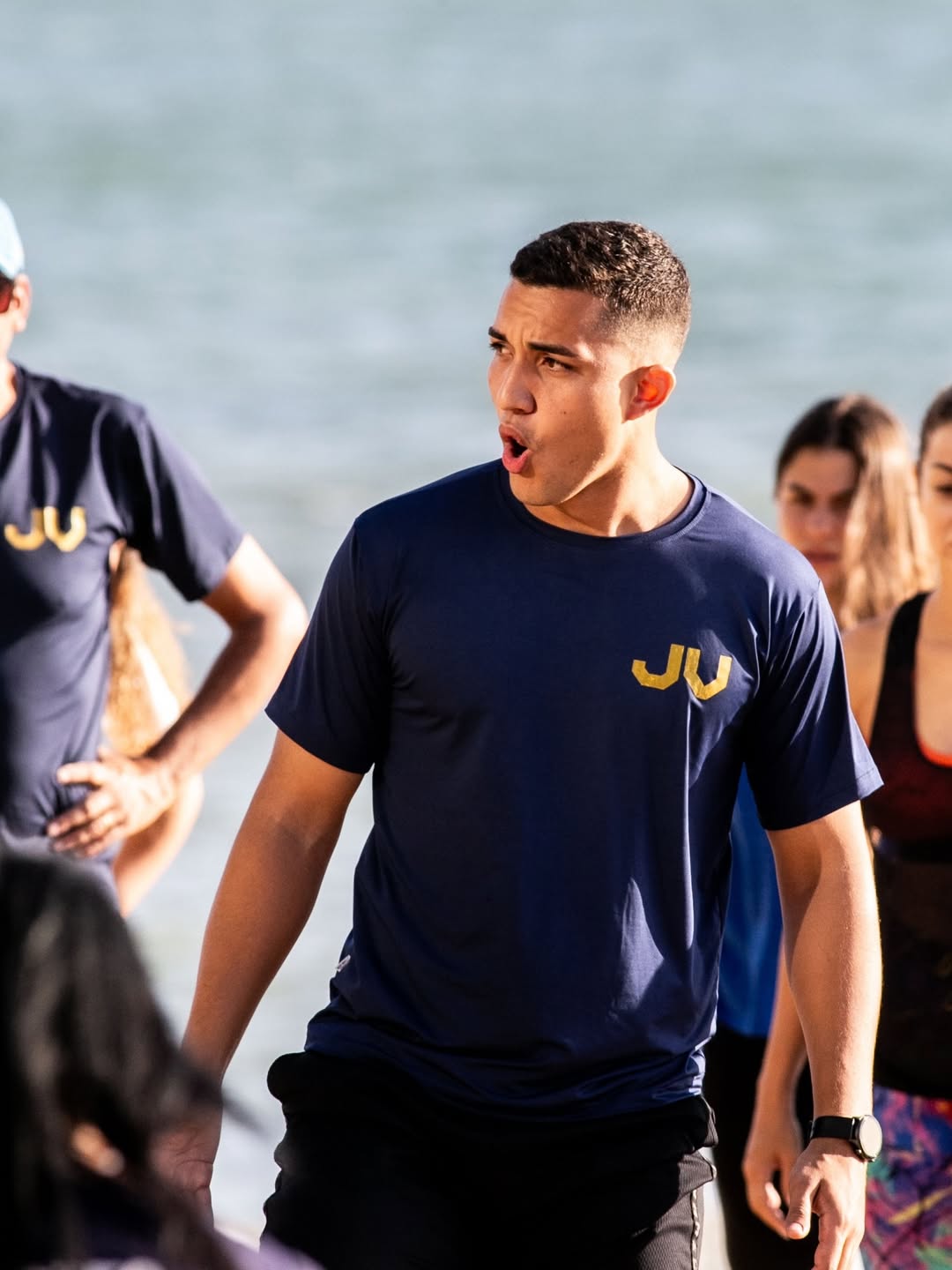 João Victor em treinamento